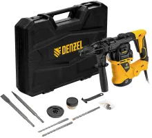 Перфоратор Denzel RHV-1250-30 патрон:SDS-plus уд.:5Дж 1250Вт (кейс в комплекте)