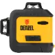 Лазерный уровень Denzel LX 360-3 Red