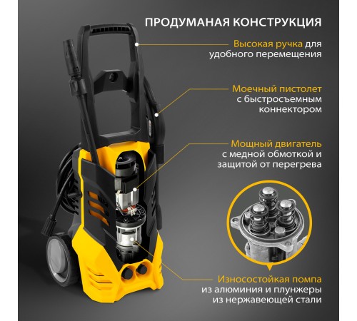 Минимойка Denzel R-135 1800Вт (58233) Минимойка Denzel R-135 1800Вт (58233)