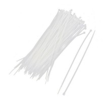 Аксессуары к шкафам и стойкам Hyperline WRline WR-SHN-25-125W Стяжка-хомут 2.5х150мм, кабельная нейлоновая неразъемная, полиамид 6.6, цвет белый (100шт)