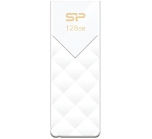 Флеш Диск Silicon Power 128Gb Blaze B03 SP128GBUF3B03V1W USB3.1 белый