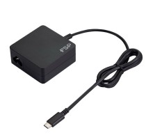 Адаптер питания FSP NB C 65W (FSP065-A1BR3) AC-DC 65W Adapter, Вход C6 (для ноутбучного кабеля), Кабель 1000мм, Выход USB Type-C, 5V/9V/12V/15V/20V автовыбор. RETAIL