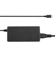 Адаптер питания FSP NB C 100W (FSP100-A1BR3) AC-DC 100W Adapter, Вход C6 (для ноутбучного кабеля), Кабель 1000мм, Выход USB Type-C, 5V/9V/12V/15V/20V автовыбор. RETAIL