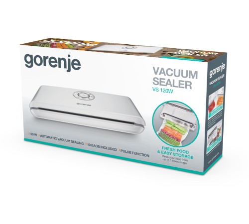 Вакуумный упаковщик Gorenje VS120W белый