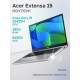 Ноутбук/ ACER Extensa 15 EX215-57-519N 15.6"(1920x1080 (матовый) IPS)/Intel Core i5 1334U(1.3Ghz)/16384Mb/512PCISSDGb/noDVD/Int:Intel HD/Cam/BT/WiFi/50WHr/war 1y/1.8kg/Silver/NoOS