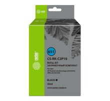 Заправочный набор Cactus CS-RK-C2P10 №651 черный30мл для HP DJ 5575/5645