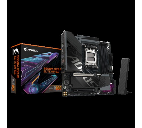 Материнская плата Gigabyte B850M AORUS ELITE WIFI6E, RTL