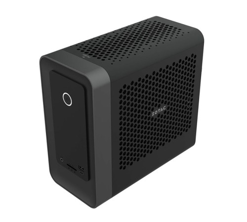 Платформа мини ПК ZOTAC ZBOX-ERP74070SC-BE, NVIDIA RTX4070 Super, Intel i7-14700, 2x DDR5 SODIMM slots, M2 SSD slot, 2.5" SATAIII BAY, WIFI, BT, 2.5G LAN, GLAN, 3x DP, HDMI, EU+UK PLUG, black