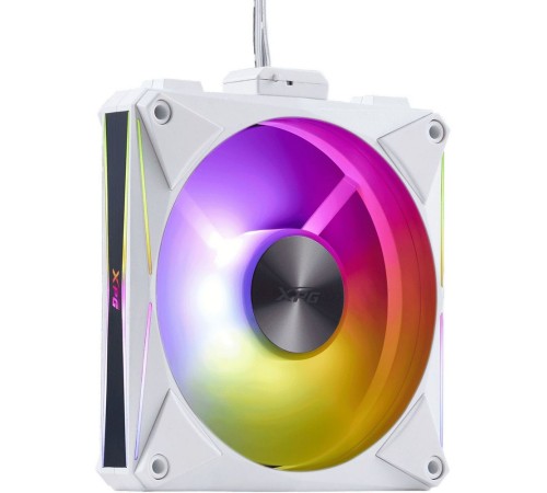 Комплект вентиляторов 4шт XPG HURRICANE MAG 120 ARGB PWM ( прямой и реверсный режим) white RET