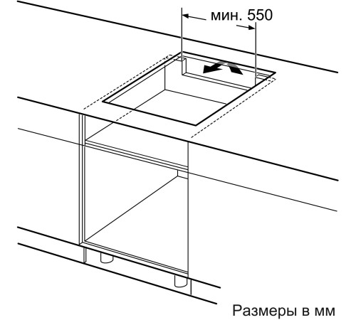 Индукционная варочная поверхность Bosch PUG61RAA5E черный