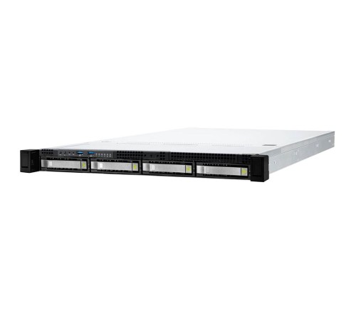 Корпус In-Win IW-RS104-07 Single 650w Acbel/FAN 4056mm*6/SLIMSAS*4 BP)/2.5"/3.5" hot-swap HDD tray (gray color)*4/28"RAIL/power cord*2/I/O shield universal/ Riser Card for 1Uxx-07 series , PCIe Gen 3 x 16, left-facing 90degree