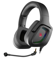 Наушники с микрофоном A4Tech Bloody G573 черный 2м мониторные USB оголовье (G573)