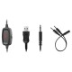 Наушники с микрофоном A4Tech Bloody G575P черный 2м мониторные оголовье (G575P)