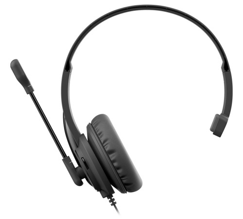 Наушники с микрофоном A4Tech HU-11 черный 2м накладные USB оголовье Наушники с микрофоном A4Tech HU-11 черный 2м накладные USB оголовье