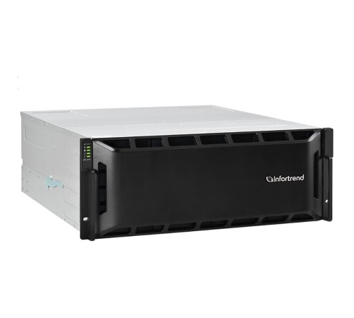 Платформа СХД Infortrend GS2024R01C0FD-8U32 | EonStor GS 2000 4U/24bay, cloud-integrated unified storage, supports NAS, block, object storage and cloud gateway, dual redundant co ntroller subsystem including 2x12Gb/s SAS EXP. ports, 8x1G iSCSI ports +4x Платформа СХД Infortrend GS2024R01C0FD-8U32 | EonStor GS 2000 4U/24bay, cloud-integrated unified storage, supports NAS, block, object storage and cloud gateway, dual redundant co ntroller subsystem including 2x12Gb/s SAS EXP. ports, 8x1G iSCSI ports +4x