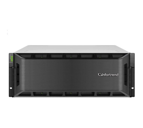 Платформа СХД Infortrend GS2024R01C0FD-8U32 | EonStor GS 2000 4U/24bay, cloud-integrated unified storage, supports NAS, block, object storage and cloud gateway, dual redundant co ntroller subsystem including 2x12Gb/s SAS EXP. ports, 8x1G iSCSI ports +4x Платформа СХД Infortrend GS2024R01C0FD-8U32 | EonStor GS 2000 4U/24bay, cloud-integrated unified storage, supports NAS, block, object storage and cloud gateway, dual redundant co ntroller subsystem including 2x12Gb/s SAS EXP. ports, 8x1G iSCSI ports +4x
