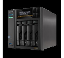 Платформа СХД ASUSTOR AS6804T 4 Bay (Max.16) 4xM.2 2x5GLAN 2x10GLAN 16GB (Max.64GB) DDR5 2xUSB-C 3xUSB