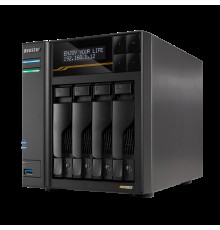 Платформа СХД ASUSTOR AS6804T 4 Bay (Max.16) 4xM.2 2x5GLAN 2x10GLAN 16GB (Max.64GB) DDR5 2xUSB-C 3xUSB