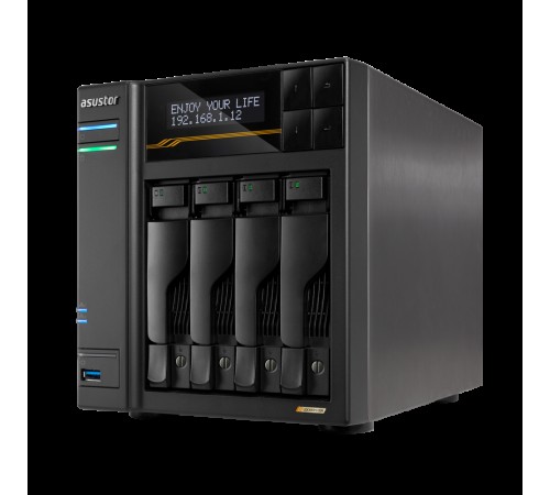 Платформа СХД ASUSTOR AS6804T 4 Bay (Max.16) 4xM.2 2x5GLAN 2x10GLAN 16GB (Max.64GB) DDR5 2xUSB-C 3xUSB Платформа СХД ASUSTOR AS6804T 4 Bay (Max.16) 4xM.2 2x5GLAN 2x10GLAN 16GB (Max.64GB) DDR5 2xUSB-C 3xUSB