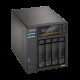 Платформа СХД ASUSTOR AS6804T 4 Bay (Max.16) 4xM.2 2x5GLAN 2x10GLAN 16GB (Max.64GB) DDR5 2xUSB-C 3xUSB