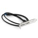 Exegate EX298296RUS Планка портов в корпус Type-C ExeGate BrctUSB3-1C (USB 3.2 Gen1 20pin (IDC 20pin F) --> USB 3.2 Gen1 Type-Cf, кабель 30см)