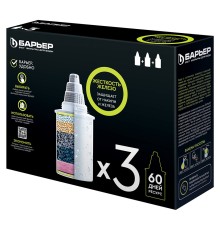 Картридж Барьер Жесткость Железо для кувшинов Барьер ресурс:350л (упак.:3шт)