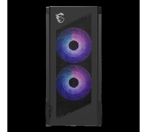 Корпус для ПК MSI MPG VELOX 300R AIRFLOW PZ, Global, 2xUSB 3.2 Gen 1, 1xUSB 3.2 Gen2 Type-C,
2x160mm ARGB Fan, 1x120mm