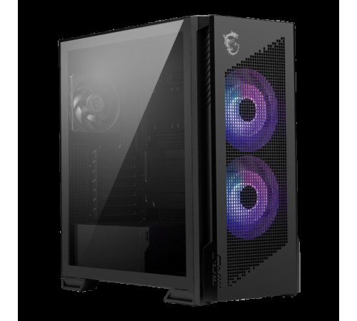 Корпус для ПК MSI MPG VELOX 300R AIRFLOW PZ, Global, 2xUSB 3.2 Gen 1, 1xUSB 3.2 Gen2 Type-C,
2x160mm ARGB Fan, 1x120mm