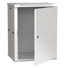 Шкаф монтажный ITK LINEA W (LWR3-12U64-MF) настенный 12U 600x450мм пер.дв.металл 90кг серый 350мм 29кг 200град. IP20 IK10 сталь