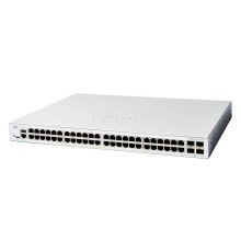 Коммутатор CISCO Catalyst 1300 48x 10/100/1000 Ethernet RJ-45 ports, 4x 1G SFP uplinks, RackMount kit, C1300-48T-4G