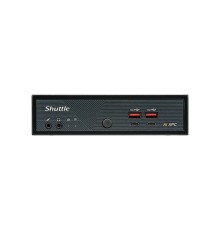 Платформа мини ПК Shuttle 1,3L AI PC DN11H Ultra 5 125H, 2 x DDR5 SODIMM,HDMI 2.0 x 2+ DisplayPort x 2, 120W PSU, VESA