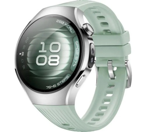 Смарт-часы Huawei Watch 5 Soc-L19F, 42мм, 1.38", зеленый/серебристый