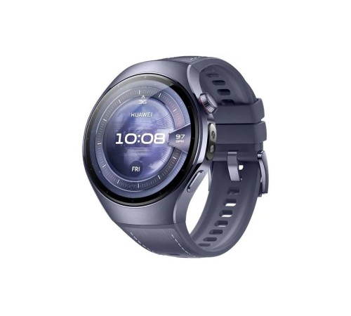 Смарт-часы Huawei Watch 5 Rates-L39L, 46мм, 1.5", серый/фиолетовый