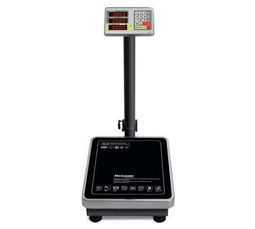 Весы торговые Mertech M-ER 335ACPU-60.10 LED черный (3112)