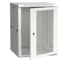 Шкаф монтажный ITK Linea W (LWR3-12U66-PF) 12U 600x600мм пер.дв.перфор. задн.дв.стал.лист 90кг серый 200град.