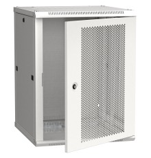 Шкаф монтажный ITK Linea W (LWR3-12U66-PF) 12U 600x600мм пер.дв.перфор. задн.дв.стал.лист 90кг серый 200град.
