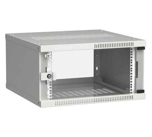 Шкаф монтажный ITK LINEA WE (LWE3-06U66-GF) 6U 600x600мм пер.дв.стекл 50кг серый 550мм 200град. 320мм IP20 Шкаф монтажный ITK LINEA WE (LWE3-06U66-GF) 6U 600x600мм пер.дв.стекл 50кг серый 550мм 200град. 320мм IP20
