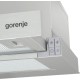 Вытяжка встраиваемая Gorenje TH62E3X нержавеющая сталь управление: кнопочное (1 мотор)