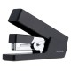 Степлер Deli ENS081BLACK Nusign 24/6 26/6 (25листов) черный 100скоб коробка
