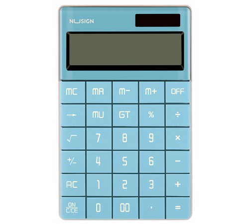 Калькулятор настольный Deli Nusign ENS041blue синий 12-разр.
