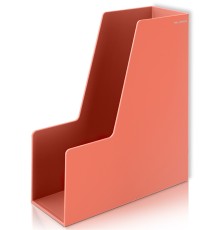 Лоток вертикальный Deli ENS022PINK Nusign для бумаг A4 розовый пластик