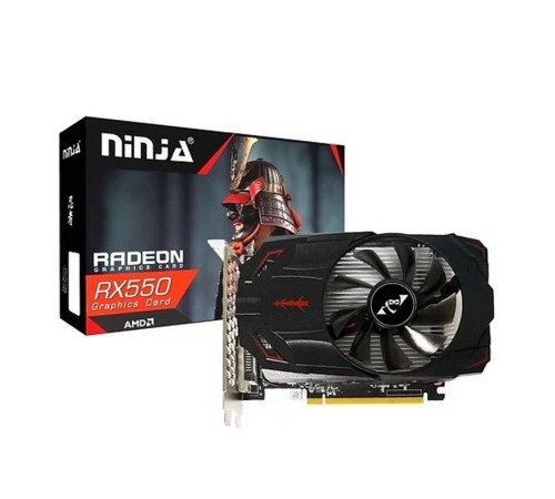 Видеокарта Ninja (Sinotex) RX550 8GB GDDR5 128bit DVI DP HDMI 1FAN RTL Видеокарта Ninja (Sinotex) RX550 8GB GDDR5 128bit DVI DP HDMI 1FAN RTL