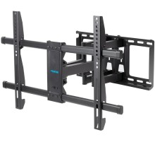 Кронштейн для телевизора Kromax GALACTIC-57 черный 32"-75" макс.60кг настенный поворотно-выдвижной и наклонный