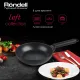 Сковорода Rondell Loft круглая 28см ручка несъемная (без крышки) черный (RDA-1145)