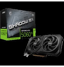 Видеокарта MSI RTX5060Ti SHADOW 2X OC PLUS 16GB GDDR7 128bit 3xDP HDMI 2FAN RTL