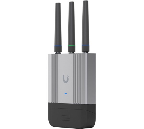 Ubiquiti UniFi Mobile Router Industrial Wi-Fi маршрутизатор с LTE-модемом категории 4, 2,4 ГГц (b/g/n), MIMO 2x2, 2x 1G RJ45, USB Type-C, nano-SIM