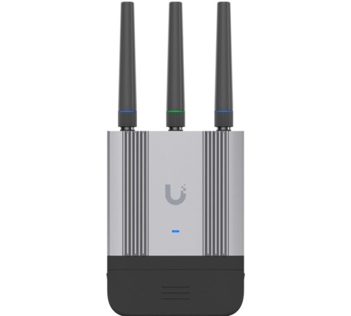 Ubiquiti UniFi Mobile Router Industrial Wi-Fi маршрутизатор с LTE-модемом категории 4, 2,4 ГГц (b/g/n), MIMO 2x2, 2x 1G RJ45, USB Type-C, nano-SIM