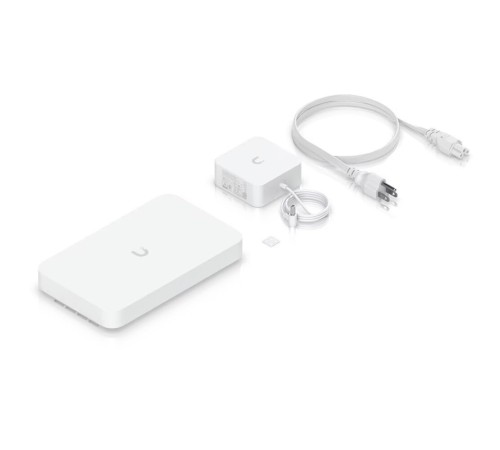 Ubiquiti UniFi Gateway Fiber Маршрутизатор 4 ядра (2,2 ГГц), 4х 2.5G RJ45, 1х 10G RJ45, 2х 10G SFP+