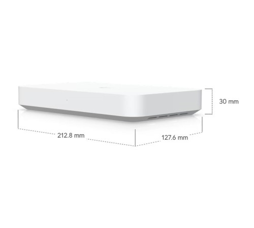 Ubiquiti UniFi Gateway Fiber Маршрутизатор 4 ядра (2,2 ГГц), 4х 2.5G RJ45, 1х 10G RJ45, 2х 10G SFP+