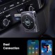 Аудиоадаптер UGREEN CM724  (35003) Car&Home Bluetooth 5.4 Receiver Audio Adapter со съемным металлич